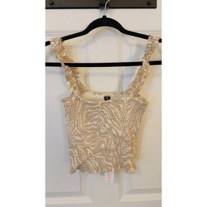 MINKPINK MARAJO ROUCHED CROP